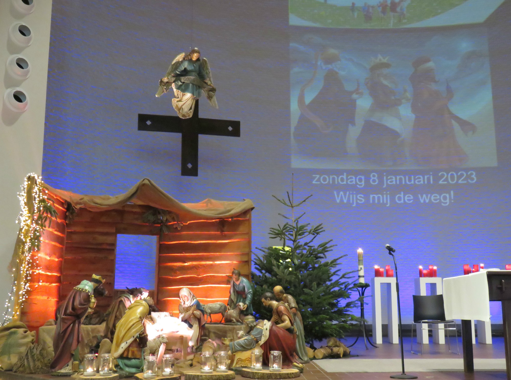 Welkom in de wegwijzerviering - Drie Koningen - Eerste communicanten en vormelingen - Sint-Anna-ten-Drieënparochie, Antwerpen Linkeroever